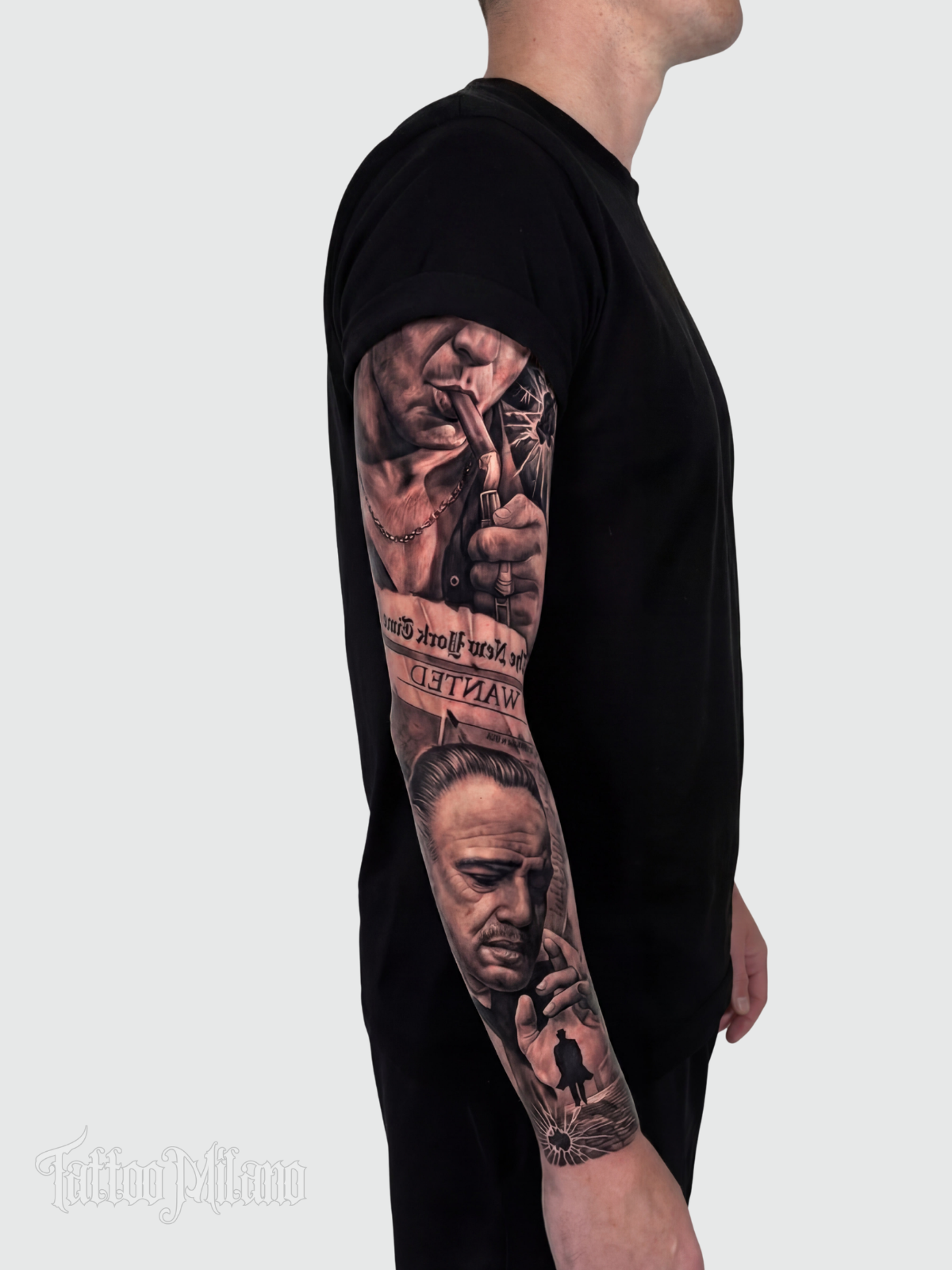 TATTO MILANO® - GODFATHER SCARFACE